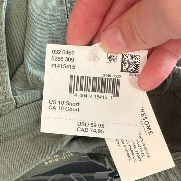 NWT American Eagle Outfitters Dreamy Drape Baggy Mid-Rise Wide Leg Cargo Pants - Picture 8 of 8